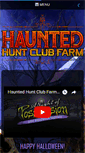Mobile Screenshot of hauntedhuntclubfarm.com